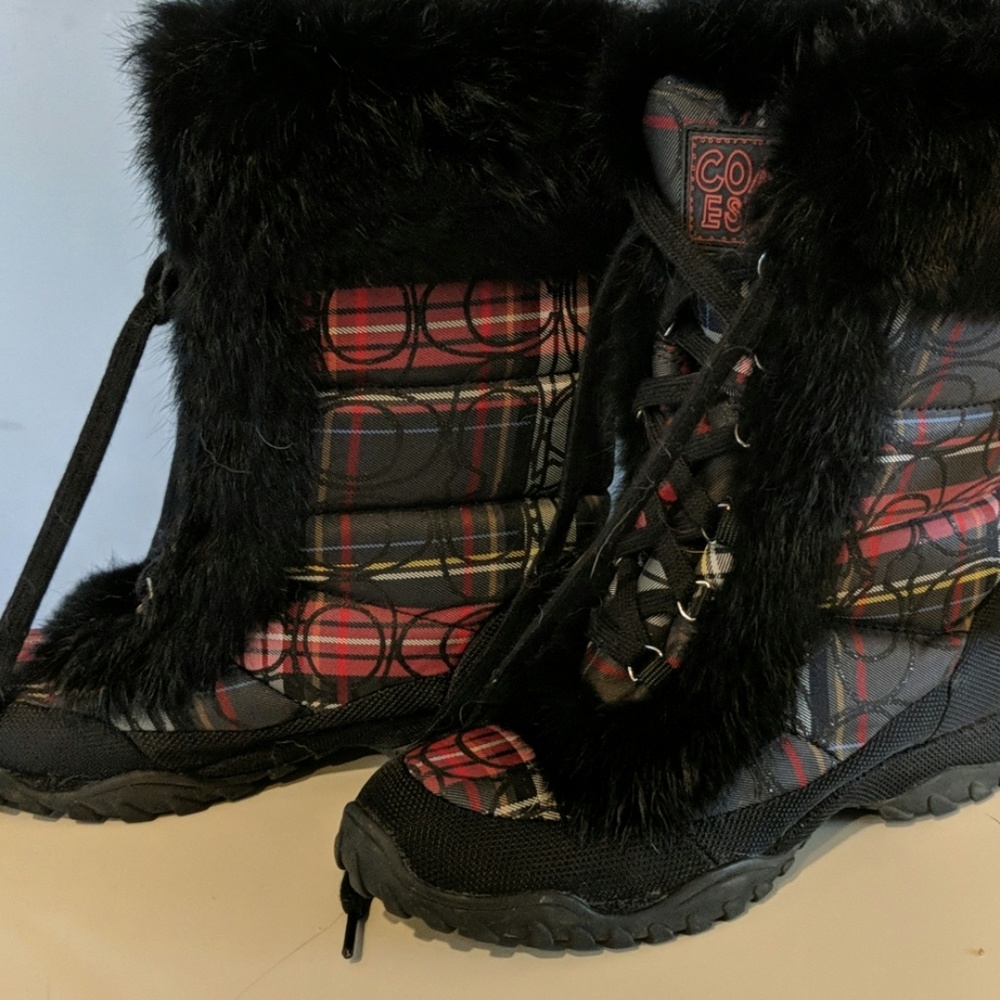 Coach winter boots